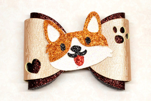 Corgi Bow Template: A Designer's Take on Holiday Stitching