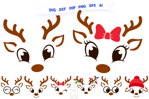 Cute Reindeers and Crafts