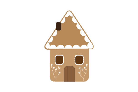 Gingerbread House: A Festive Christmas Branding Asset