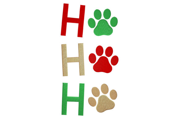 Ho Ho Paws: A Festive Christmas Asset for Crafters