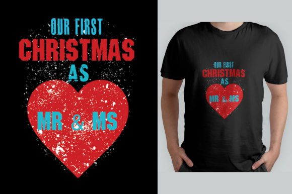 OUR FIRST CHRISTMAS AS MR MS Print Templates