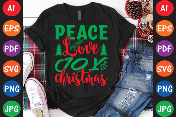 Peace Love Joy Christmas Crafts