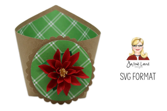 Poinsettia Wrap Box: A Christmas Design Asset Review