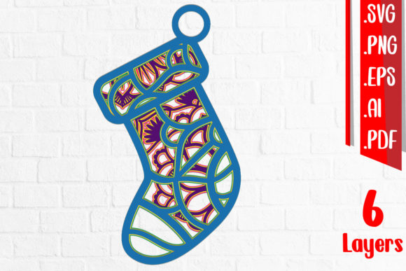 Review: 3D Sock Layered Cut Files for Holiday Projects