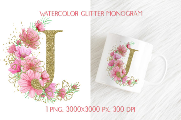 Review: Sublimation Monogram Gold Glitter Letter for Embroidery