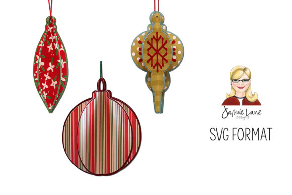 Reviewing Set of 3 3D Ornaments for Christmas Crafts