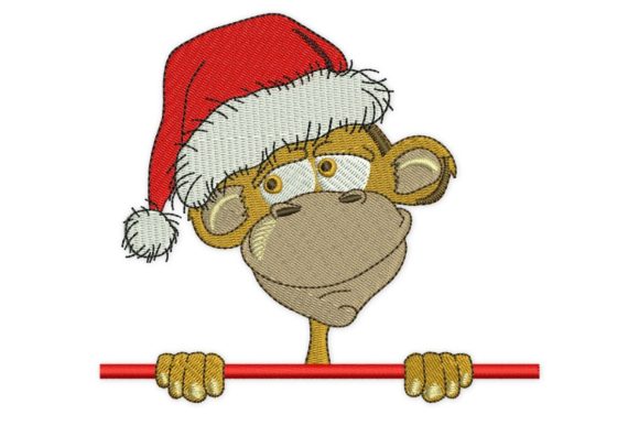 Santa Monkey: A Festive Christmas Asset for Sellers