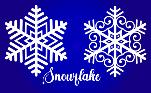 SnowFlaks Design for Christmas & Crafts