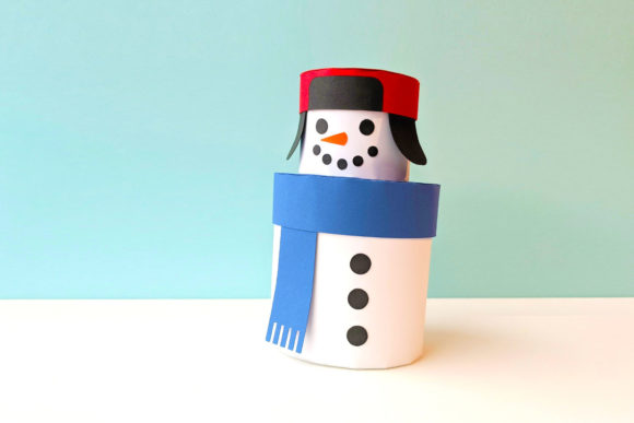 Snowman Stackable Round Gift Box SVG: A Designer's Review