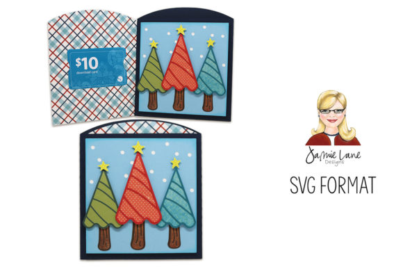 Trees Gift Card Envelope: A Christmas Design Review