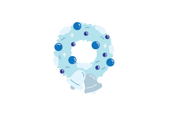 Winter Wreath: A Festive Christmas Asset for Branding